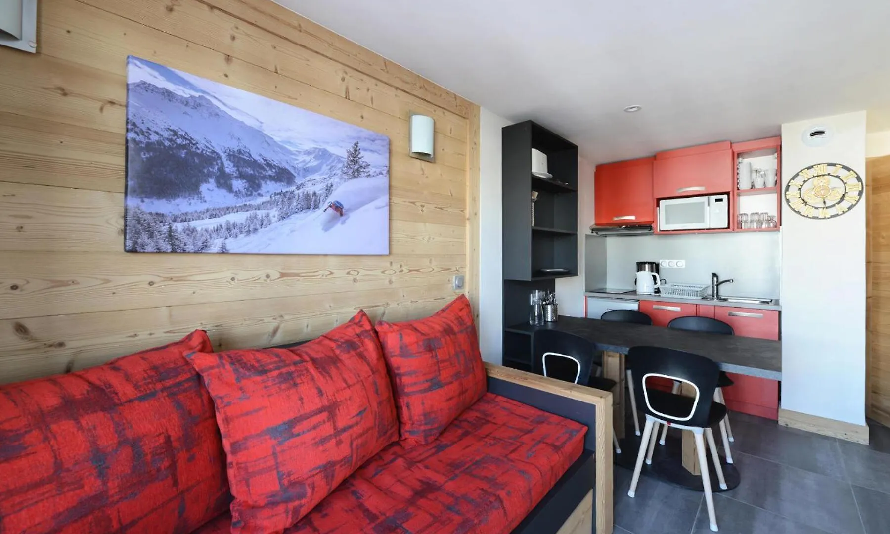 Residence Backgammon - Appartement Confortable - Acces Facile Aux Pistes - Terrasse Mae-3513 La Plagne Apartment